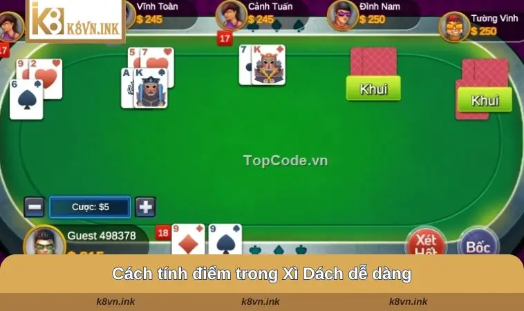 Cách tính điểm dễ dàng