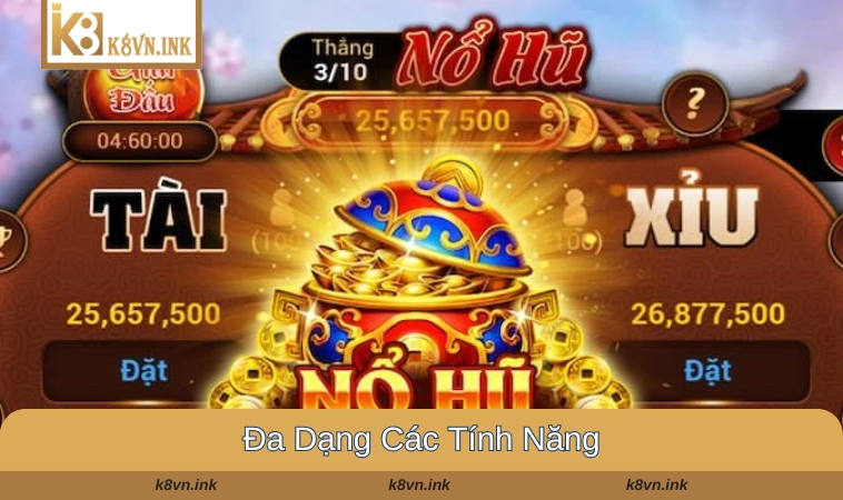 Một số ưu điểm hấp dẫn tạo nên nổ hũ tại K8