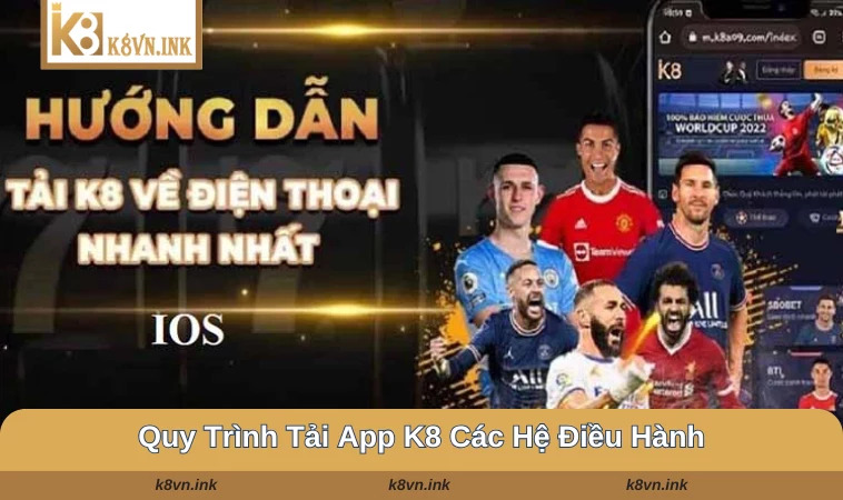Hướng dẫn tải app tại K8 qua hệ điều hành Android